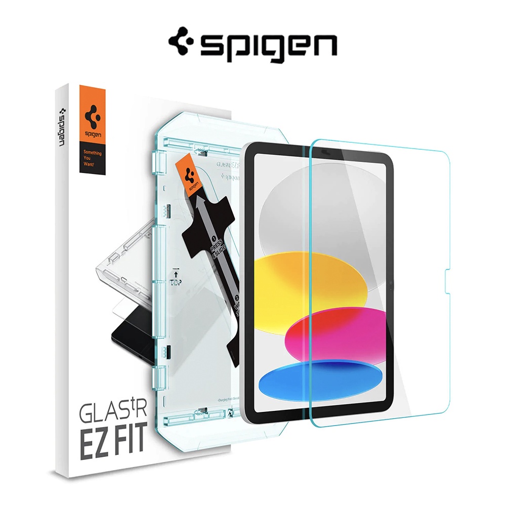 Spigen iPad 10.9 (2022) Glas.tR EZ Fit iPad 10th Gen Tempered Glass