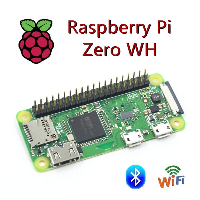 Raspberry Pi Zero Wh Board 1ghz Cpu 512mb Ram With Wifi Bluetooth Pi0 Rpi 0 Wh With Soldering 2067