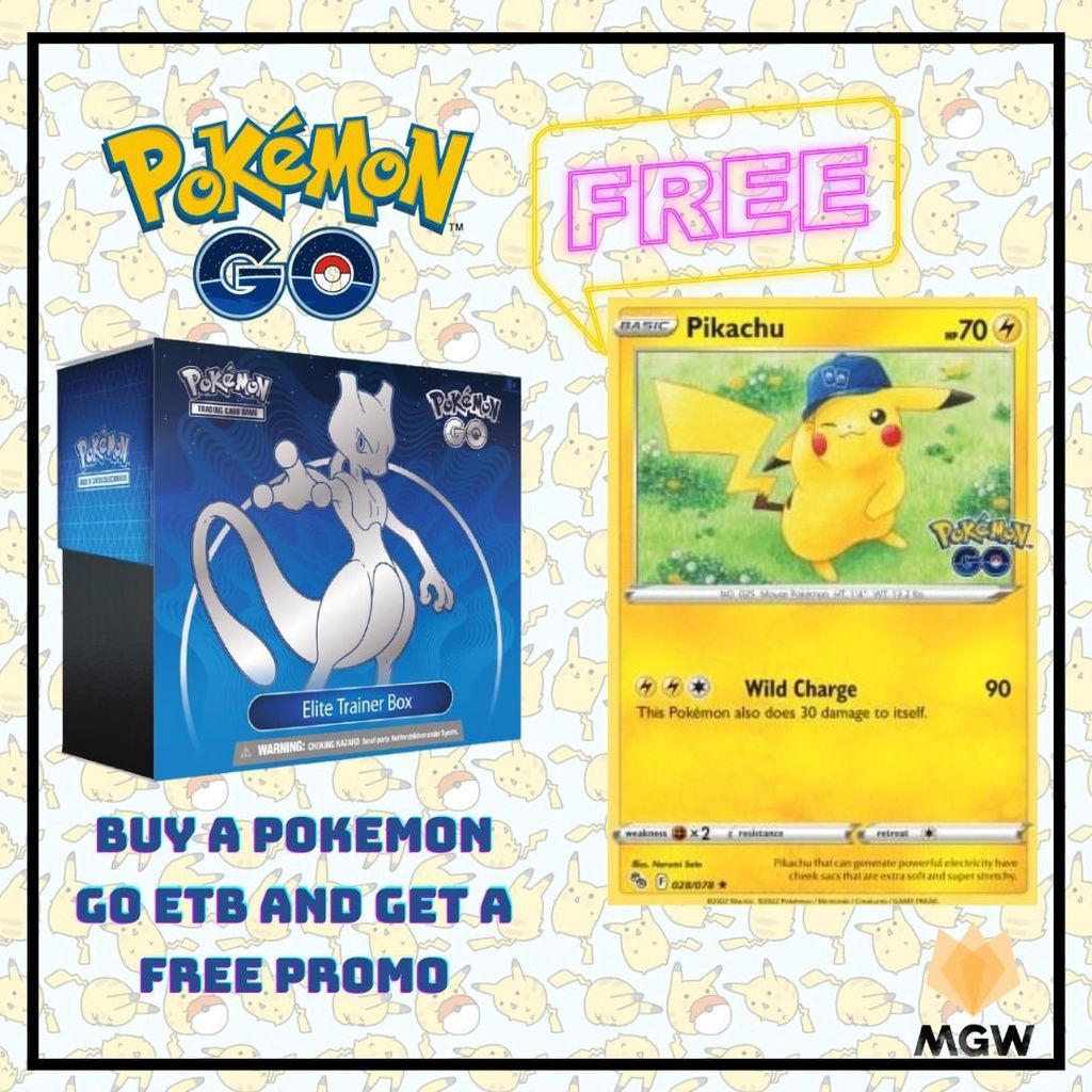 Pokemon TCG Pokemon GO Elite Trainer Box ETB Ships in July Brand New