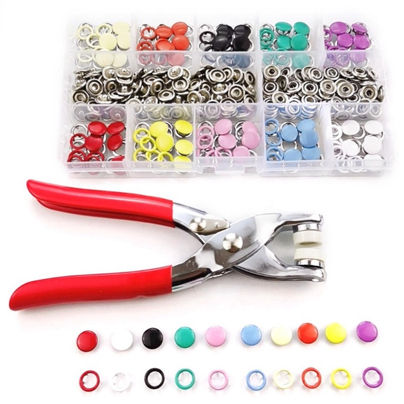 Fiveclaw Buckle + Hand Clip Tool Metal Snap Fasteners Sewing Buttons