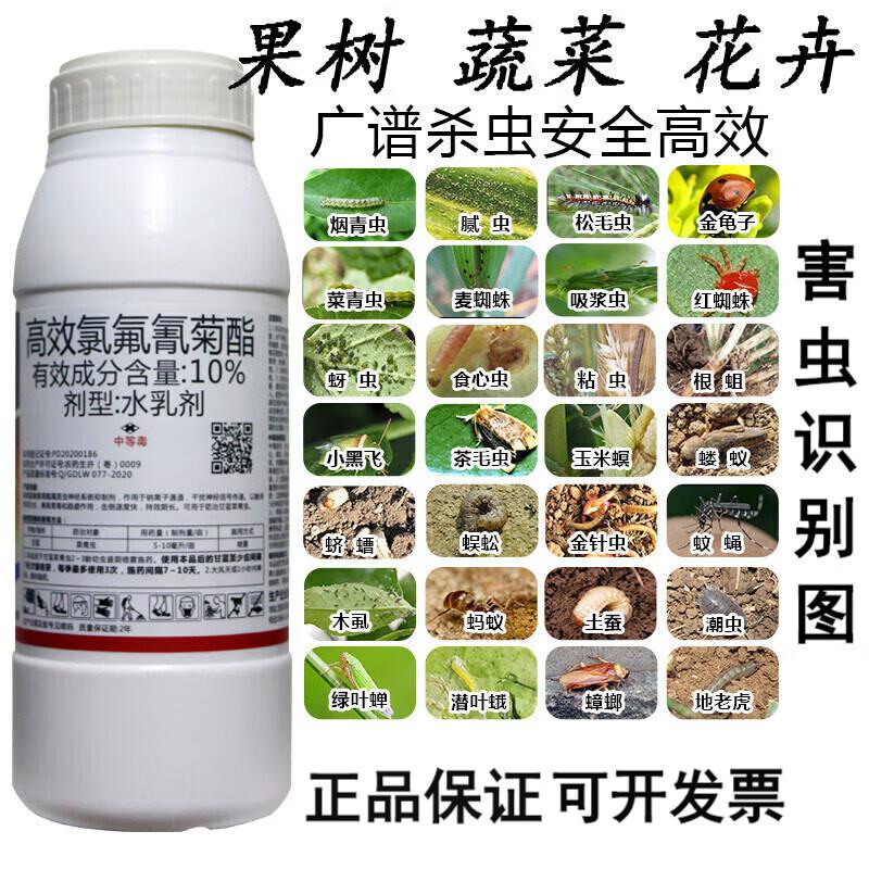 10HighEfficiency Cyhalothrin Insecticide Pesticide Complete