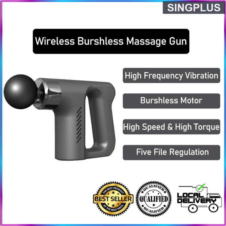 SP Fitness Massage Pistols Massaging Gun Pistol Massager Muscles Mini ...