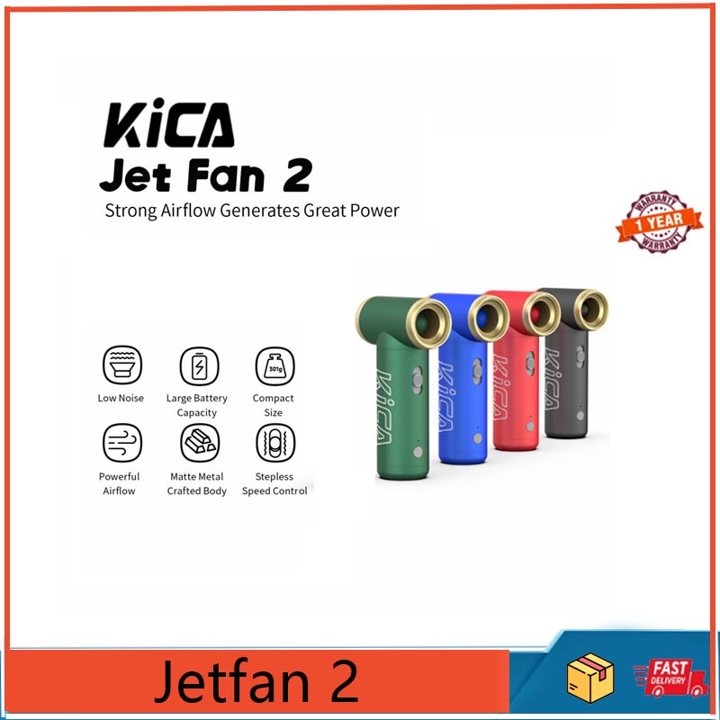 Kica Jetfan2 Turbo Fan Air Compressor Dust Collector Portable Air Dryer Cleaning Machine