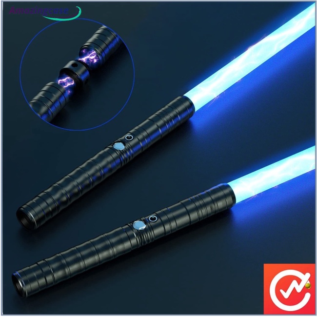 Hot Star Wars Jedi Laser Sword Lightsaber Force Heavy Dueling Metal Hilt  RGB