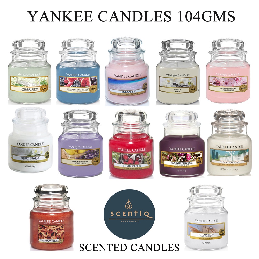 YANKEE CANDLE MULTILISTING (104g) SMALL JAR VARIANTS Scented
