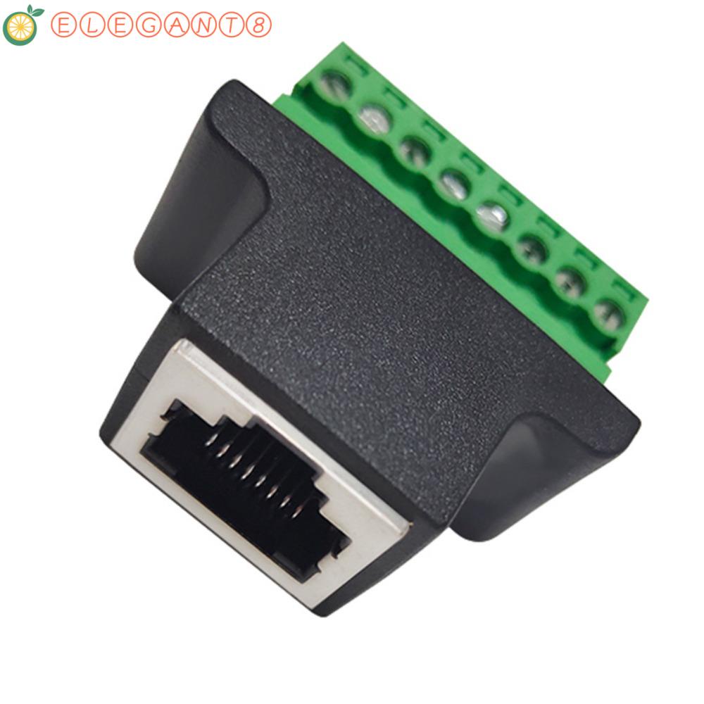 AELEGANT 8 Pin Connector Welding Free Without Ear Female Head Straight Head