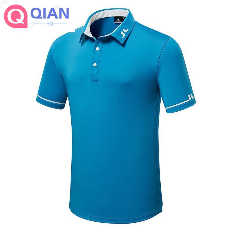 QIANYU Quick Dry Elastic Breathable Golf Man's Short sleeves Quick dry ...