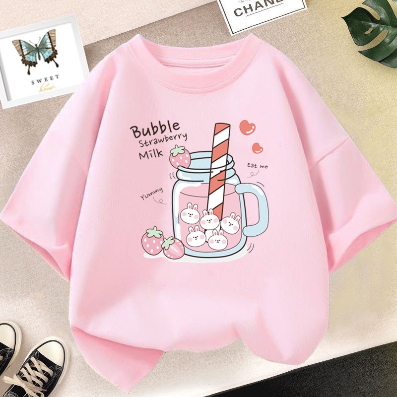 Strawberry Milk Shirt – Aesthetic Clothing