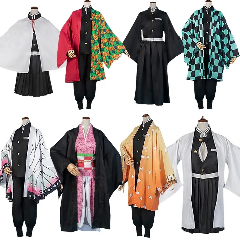 In Stock Anime Demon Slayer Kimetsu no Yaiba Kochou Shinobu Cosplay ...