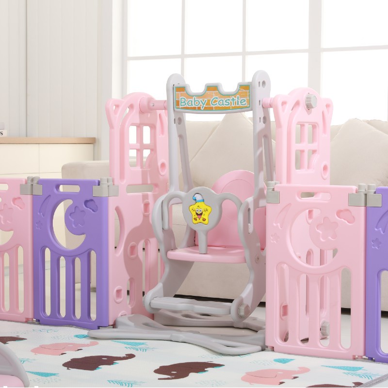 Baby Playpen Slide Swing Rocking Horse Ball Pool Storage Tent