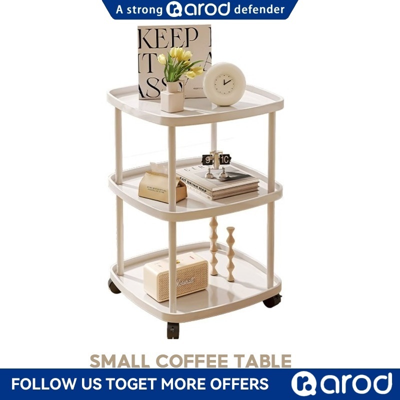 AROD Small coffee table, small table, movable sofa, side table, simple ...