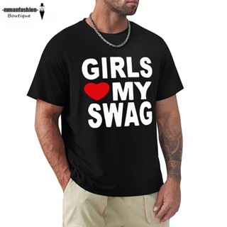 Girls Love Swag Shirt, Shirts Funny Swag Print