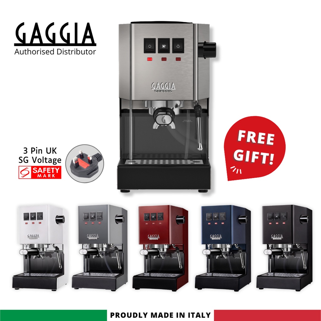 Gaggia Classic Pro Espresso Machine, semiautomatic espresso machine