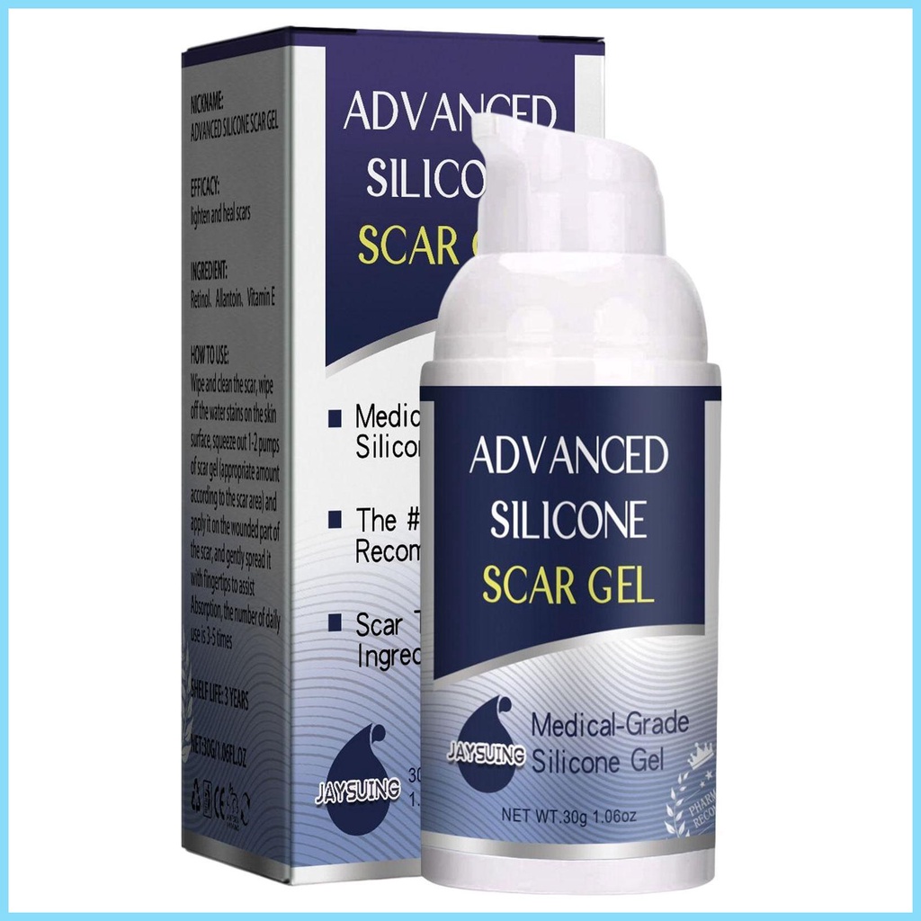 Scar Gel 1.06oz Advanced Scar Remover with Retinol Allantoin Vitamin E ...