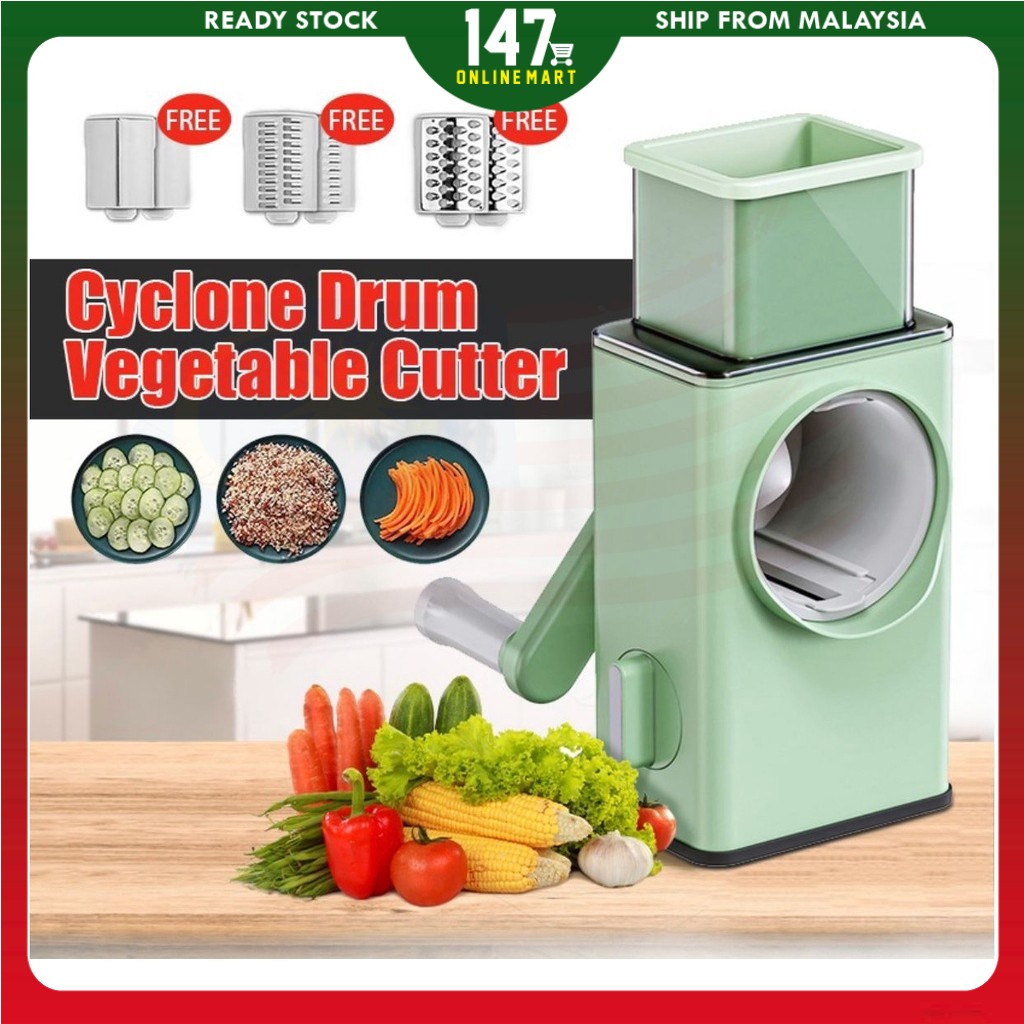 3 In 1 Multifunction Vegetable Slicer Manual Kitchen Cookware Grater