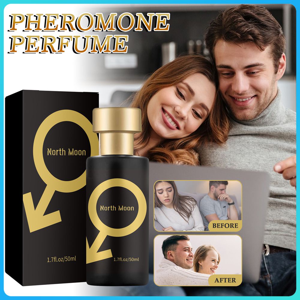 Golden Lure Pheromone Perfume Spray Long Lasting 50ml Glamour
