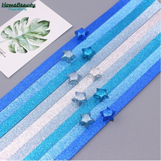 1bag DIY Lucky Star Strip Decoration Folding Paper Hand Art Star Origami  Strips Handmade Paper Gift Crafting Cartoon Home Decor