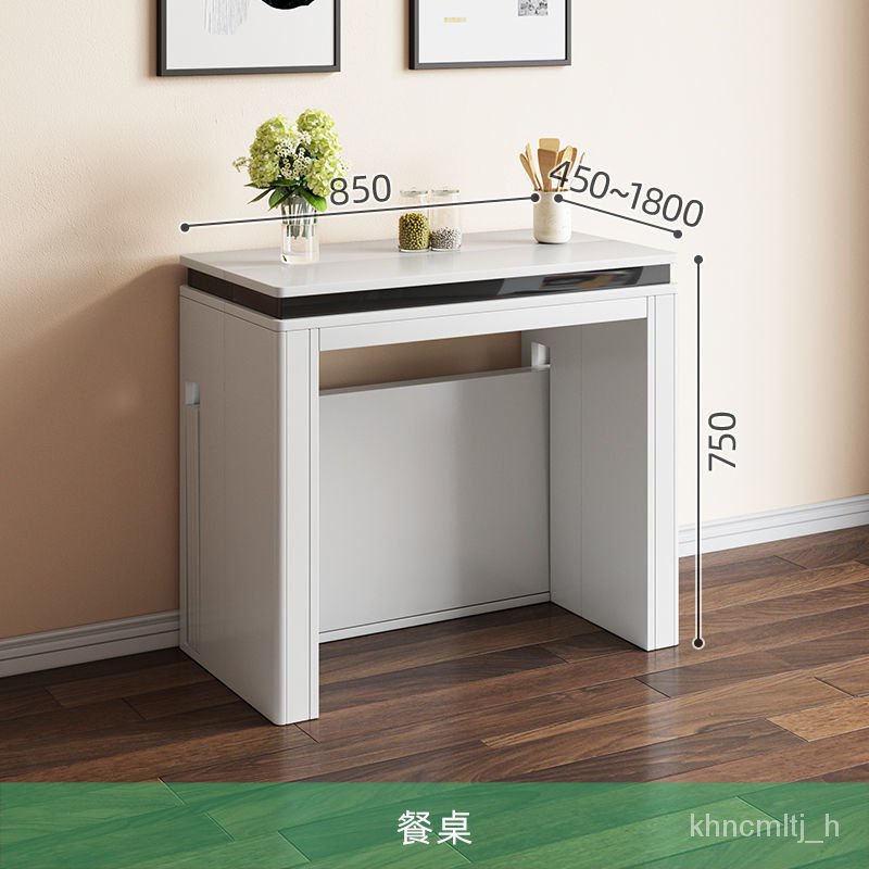 YQ17 Invisible Retractable Folding Dining Table and Chair Combination