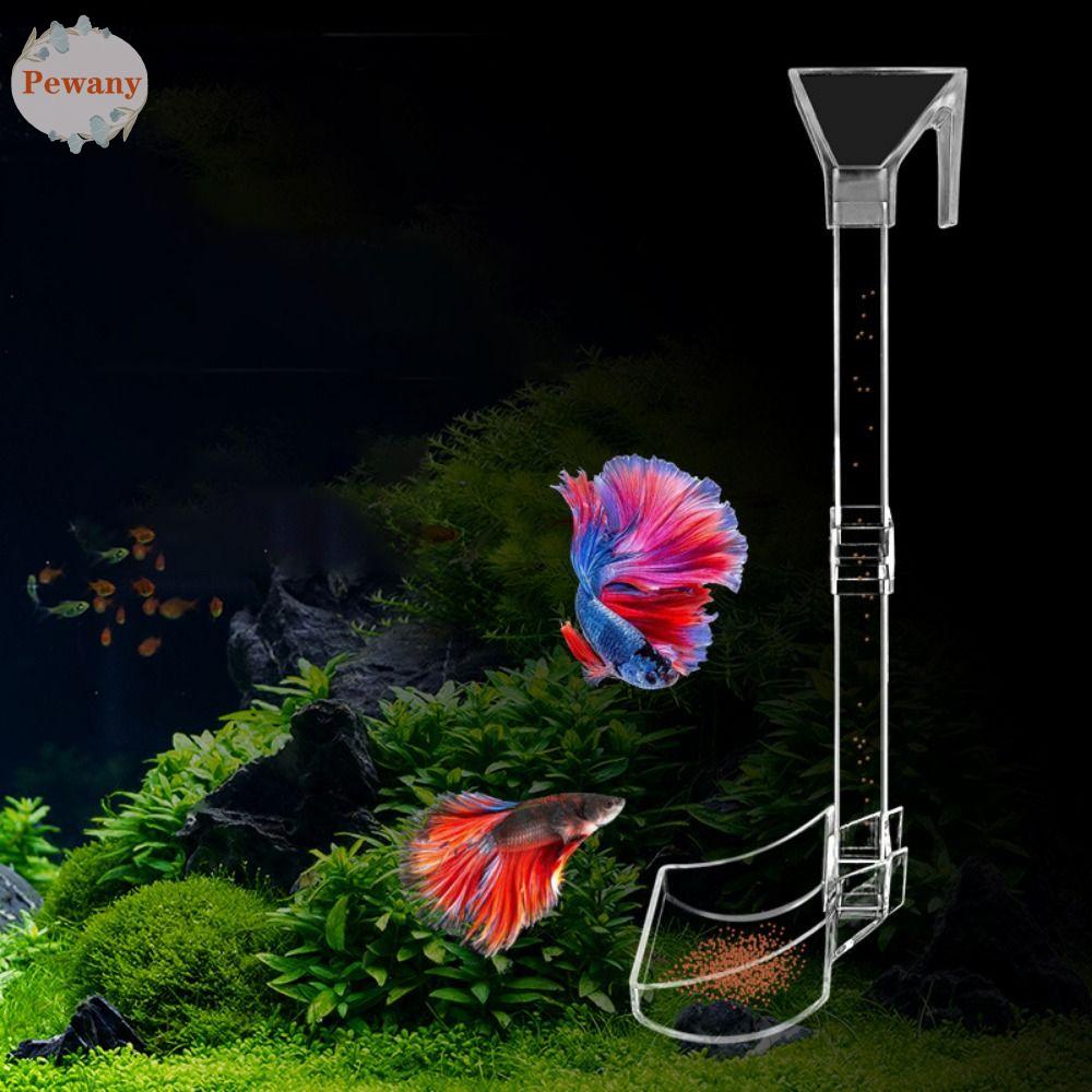 PEWANYMX Fish Feeding Tube 1 Set Transparent for Aquarium Professional