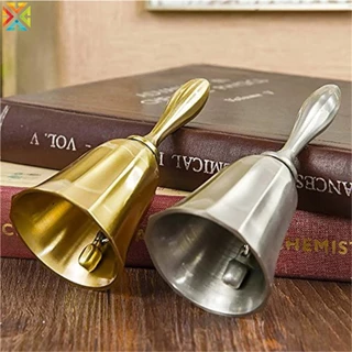 2pcs Hand Bell, Mini Call Bell With Keychain, Martinique