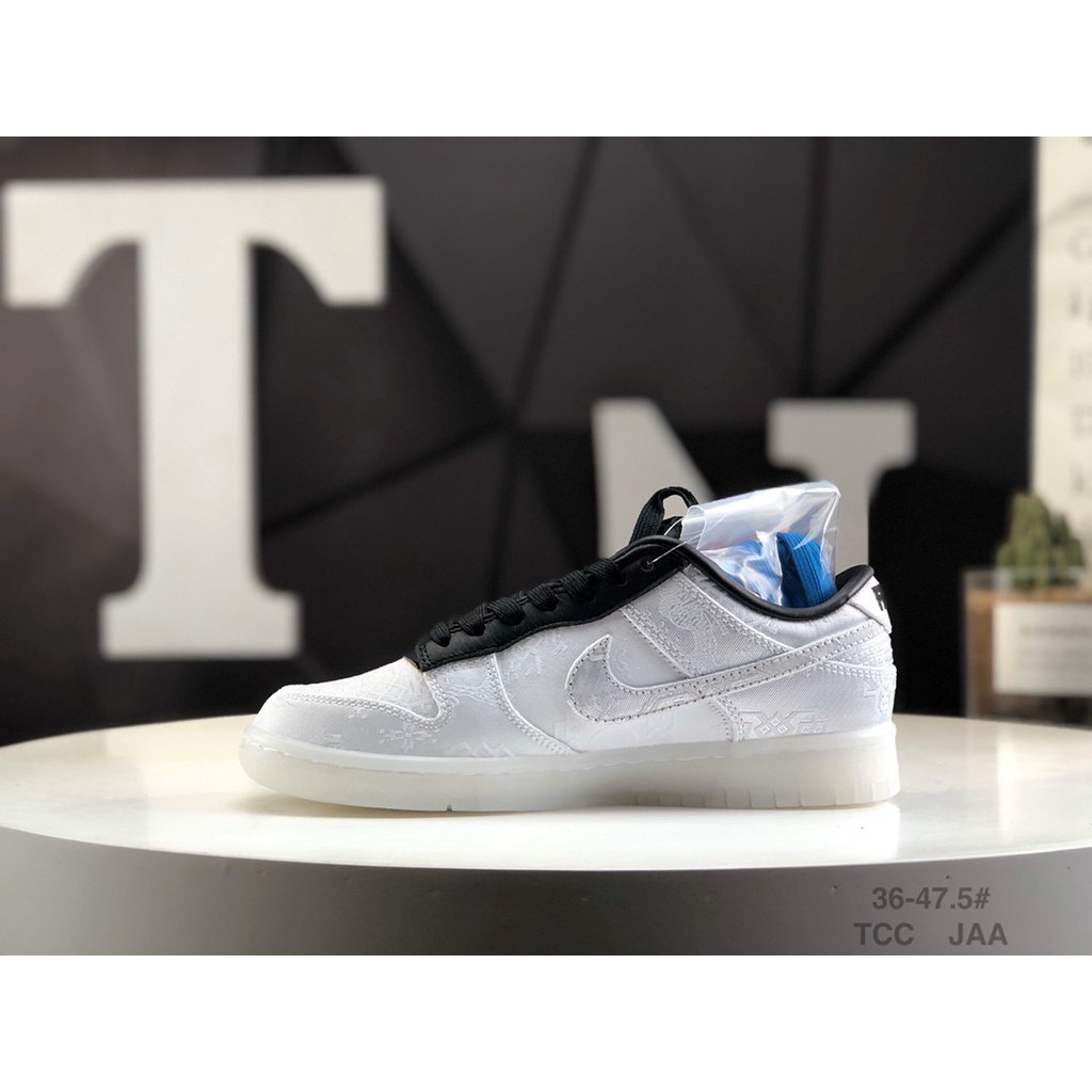 IU1F NK AIR FORCE 1 Clot x Fragment x NK Dunk Low casual sneakers FN0315  110 36-47.5