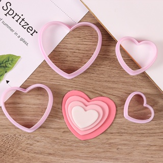 4PCS Heart Resin Molds Large Heart Moldsheart Shape Photo 