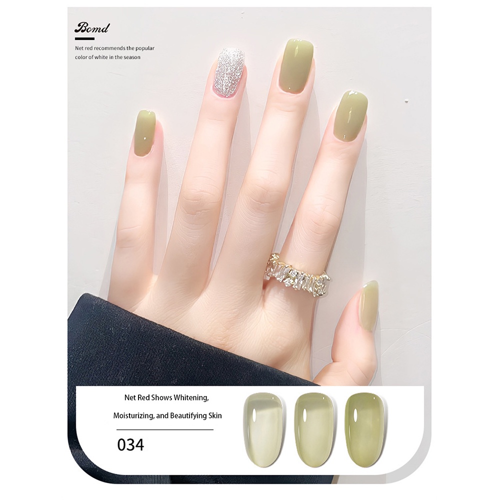 Bomd 42 Colors Ice Transparent Nail Gel Polish 2023 New Semi-permanent ...