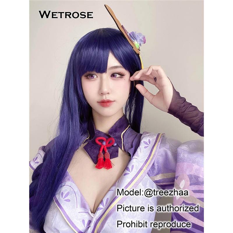 【wetrose】genshin Impact Raiden Shougun Baal Cosplay Women Costume Coser Full Set Shopee Singapore 9590