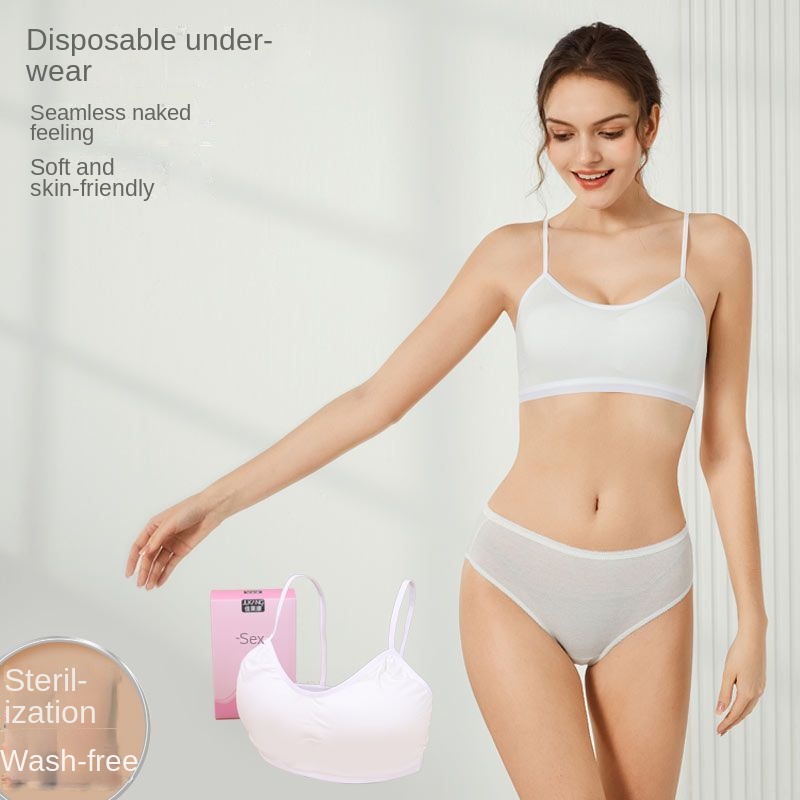 Disposable Bra Women's Disposable Bra without Steel Ring Large