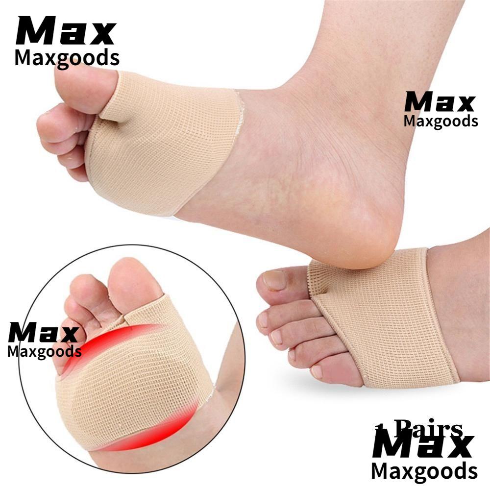 MAX 1 Pairs New Forefoot Cushion Foot Care Half Yard Pads Morton's Neuroma Insoles Toe Seperator