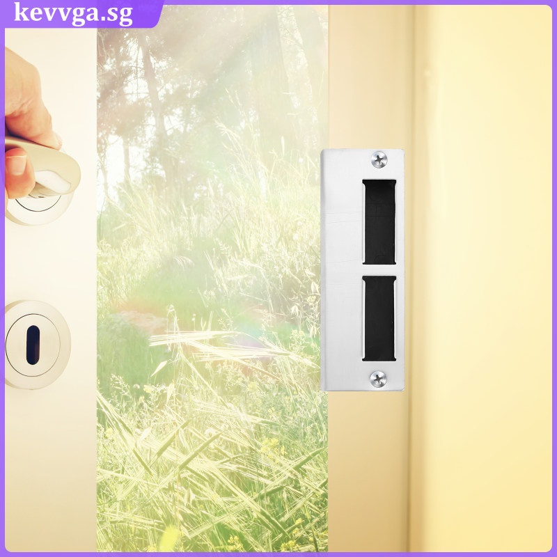 1 Set Metal Deadbolt Strike Plates Deadbolt Cover Plates Door Hole