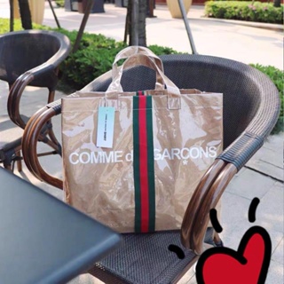 Rei Kawakubo CDG Christmas black love kraft paper bag shopping bag