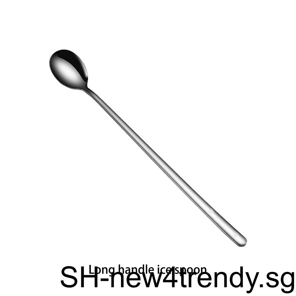 Home Bar Pub Ice Cream Scoop Portable Reusable Stainless Steel Stirring