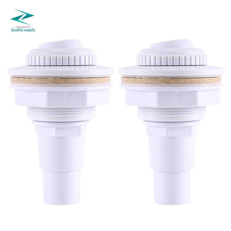 2Pcs Above Ground Pool Complete Return Jet Fitting Gasket Pool Return