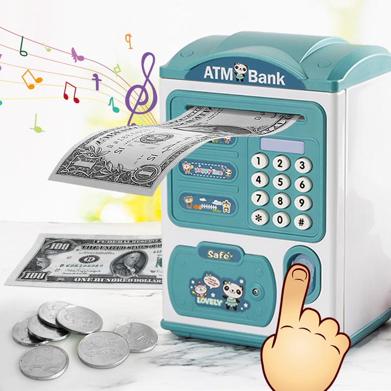Electronic Bank Safe Box Money Boxes For Children Digital Coins Cash