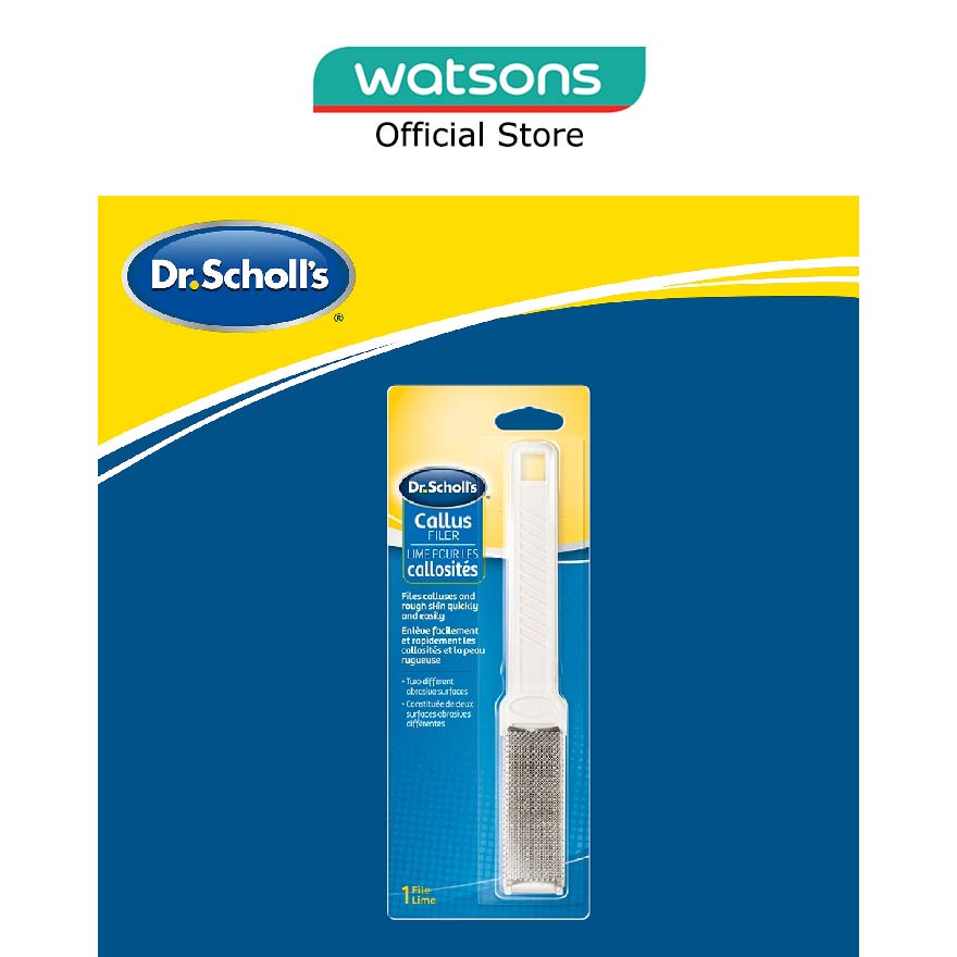 DR SCHOLL’S Callus Filer (Reducer File For Foot Calluses) 1s Shopee