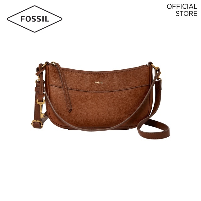 Fossil Women's Skylar Shoulder Bag ( SHB3119210 ) Brown Leather