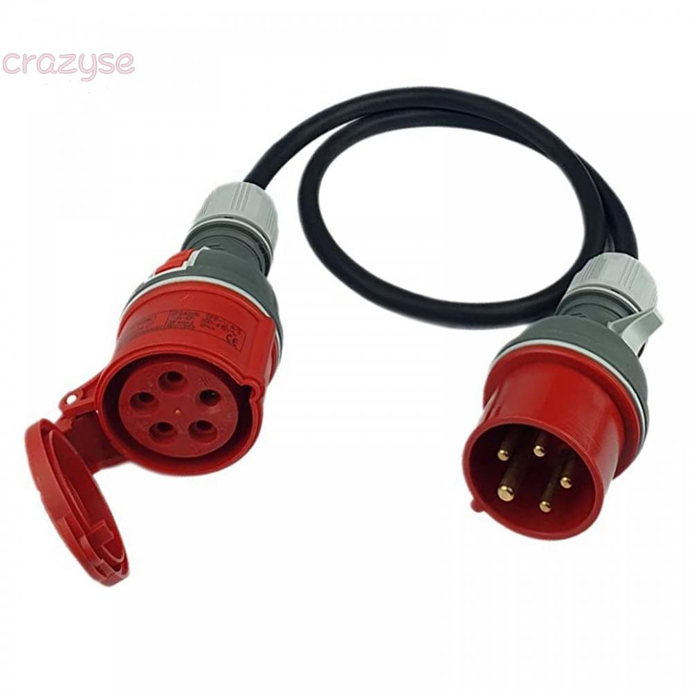 ⭐2023 ⭐Extension Cable 32A 5P Adapter CEE Coupling CEE Plug Connector Coupling