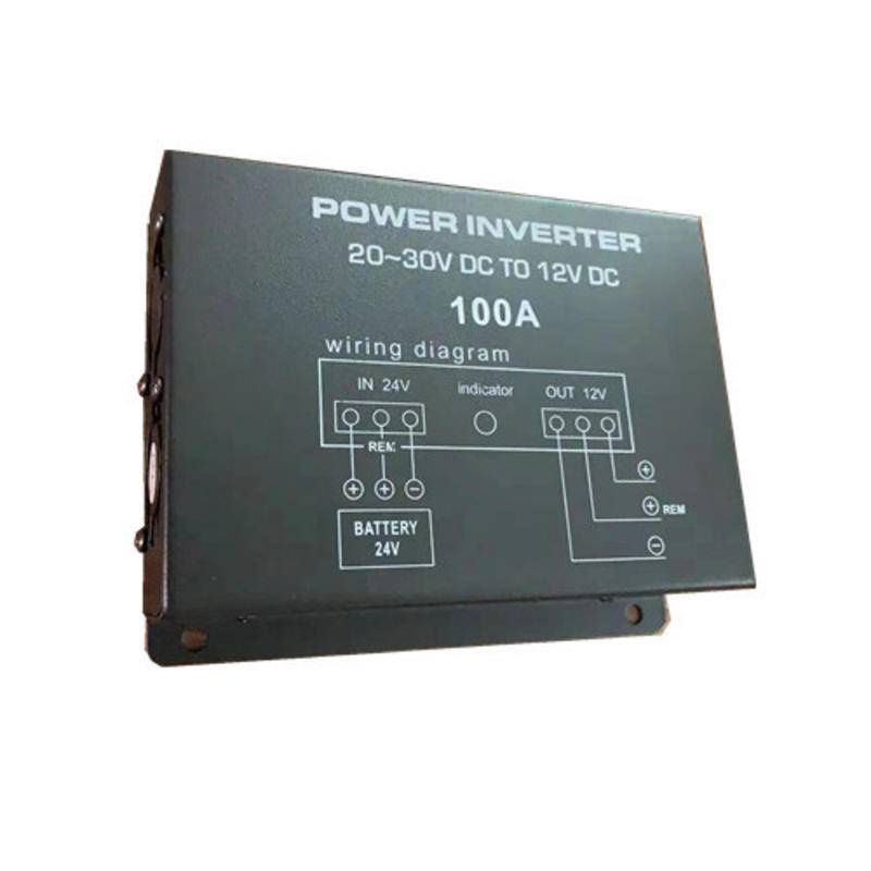 Car Modified DC Power Converter 24V To 12V 100A Step-down Inverter