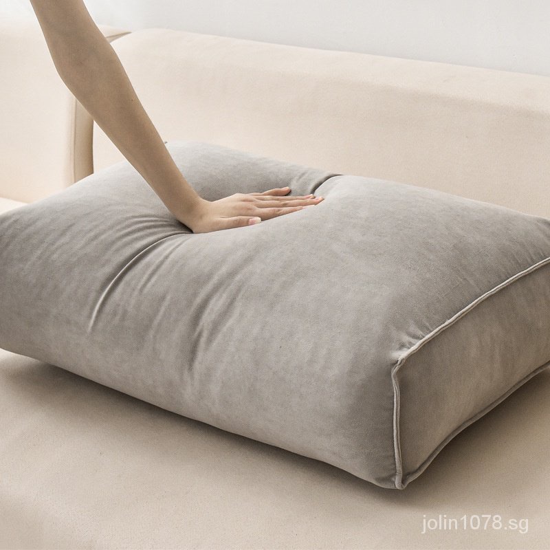 Rectangular Sofa Cushion Bedside Cushion Square Tatami Big Backrest Living Room Soft Bag Cushion Back Cushion Shopee Singapore