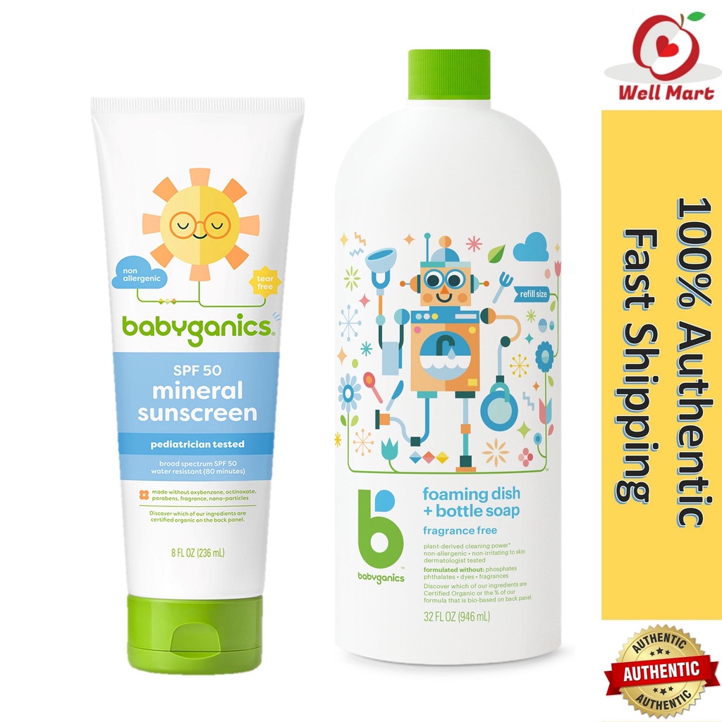 Spray Sunscreen Spf 50 Babyganics SPF 50+ Sunsceen Lotion And