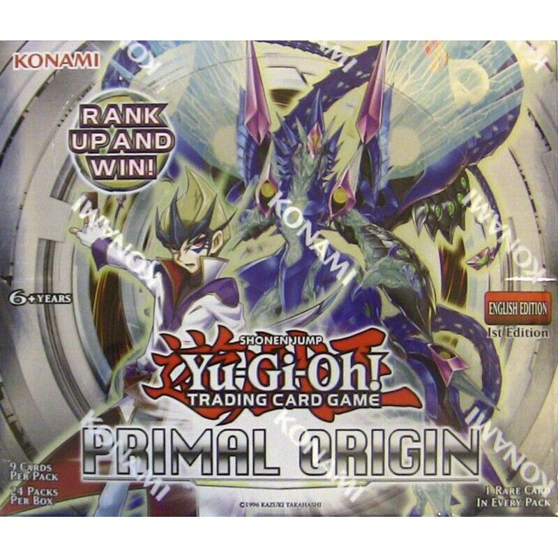 yugioh primal origin booster box Yugioh Chaos Origins 1st Edition Sealed Case of 12 (pre  Hobbiesville