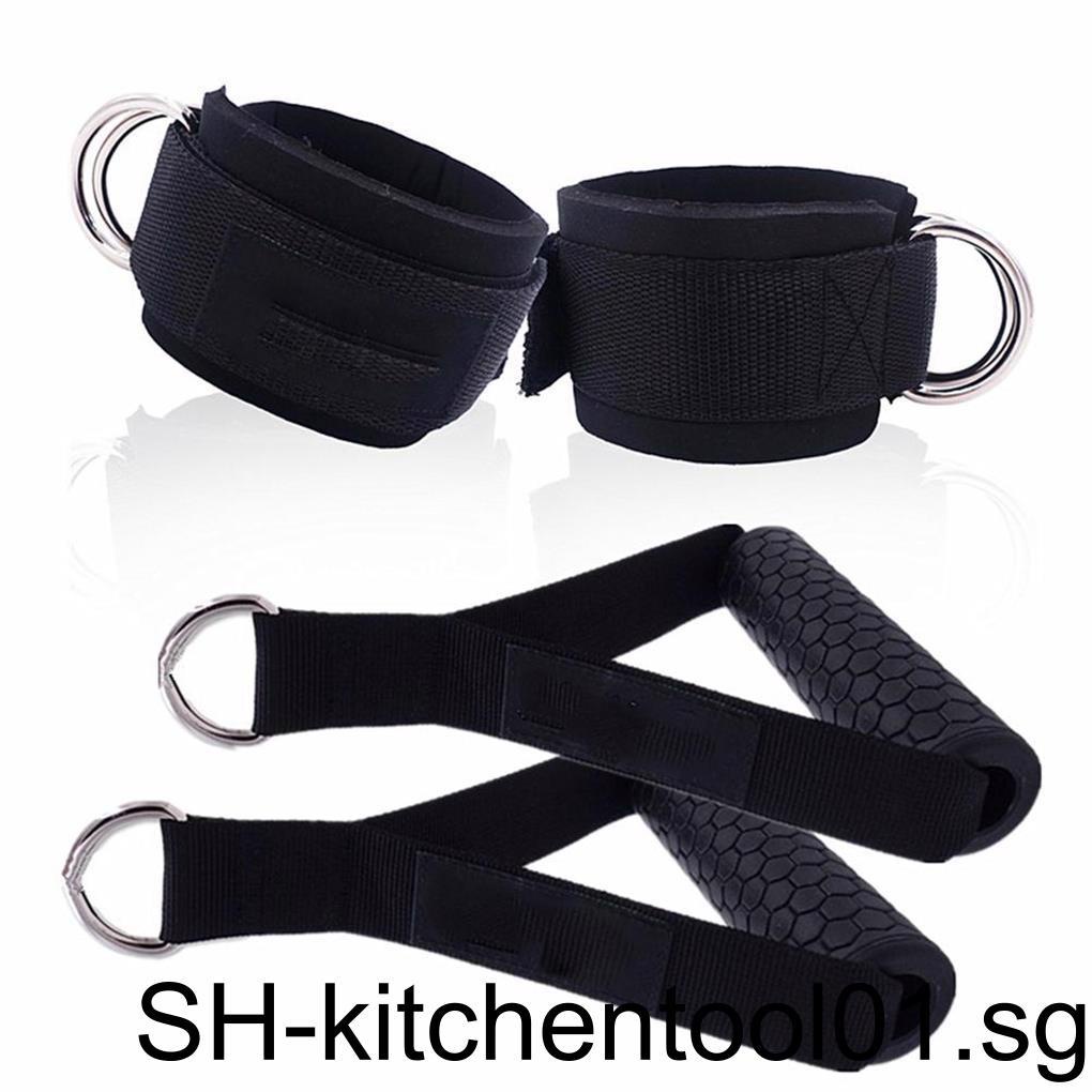 Pull Rope Set Down Machine Attachment Triceps Ropes Abdominal Crunches