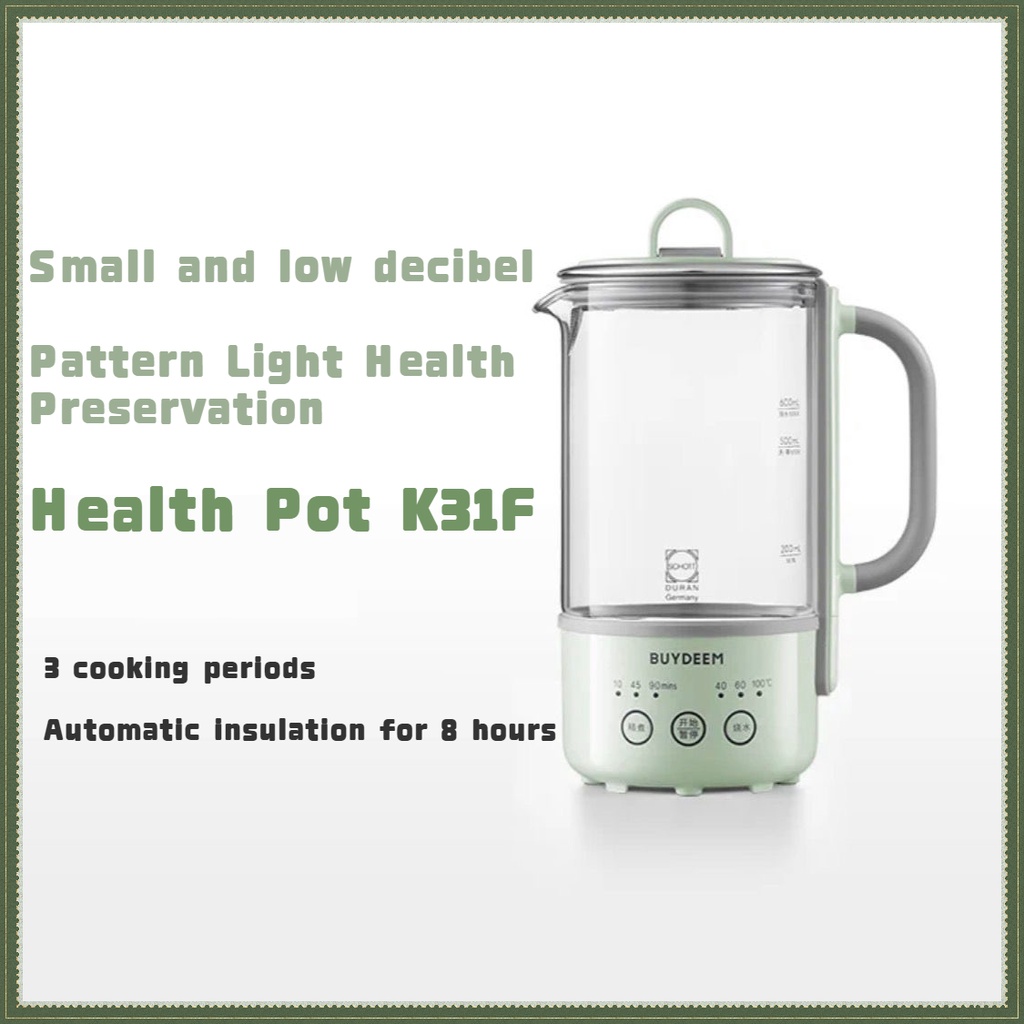 Buydeem Portable Mini K31 Health Pot/Beverage Maker/Tea & Water Boiler ...