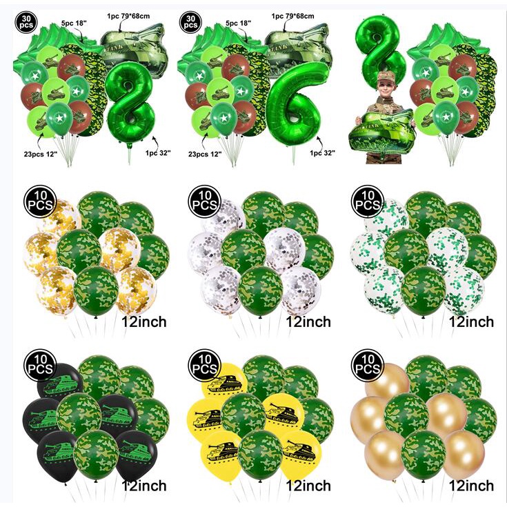 Jellyfish Balloons T-Shirt Army Green