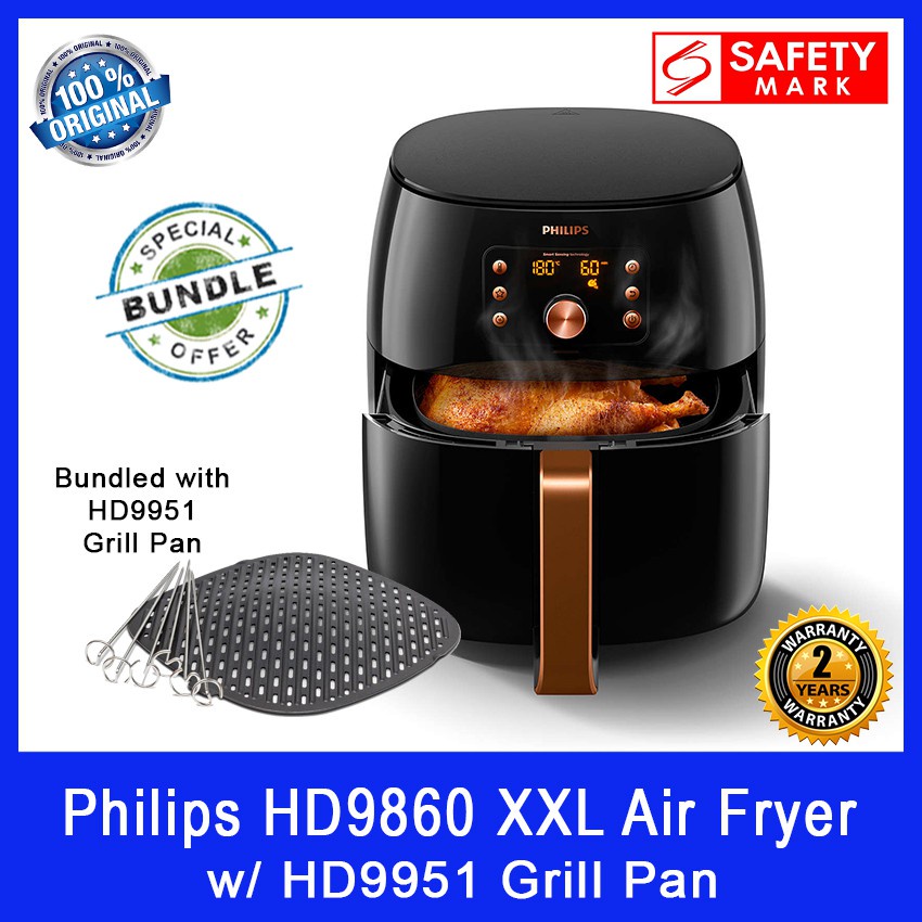 Philips HD9860 XXL Smart Air Bundled with HD9952 XXL Baking