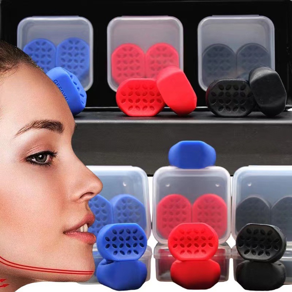 Jawline Exerciser For Men And Women Silicone Jaw Exerciser Tablets Jawline Sculptor And Jawline