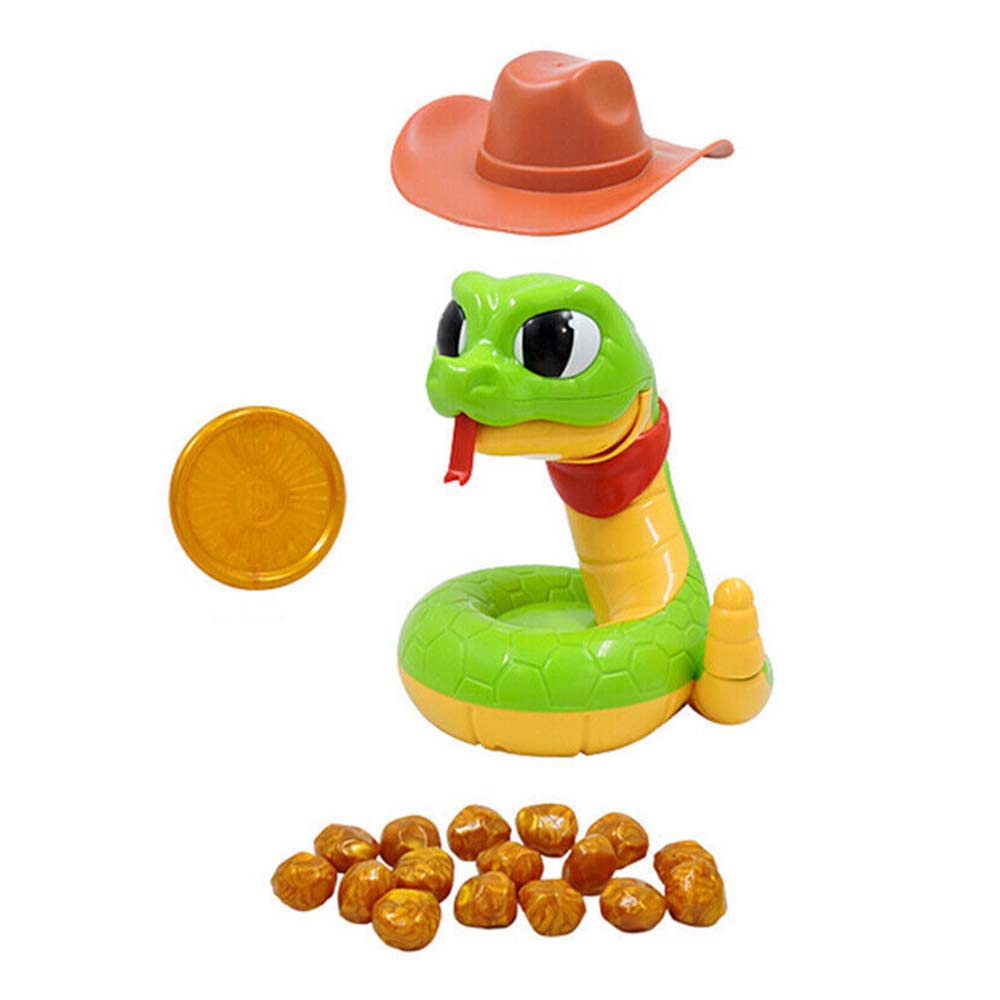 Scary Rattlesnake Tricky Toys Fun Snake Party Game Biting Hand Rattle