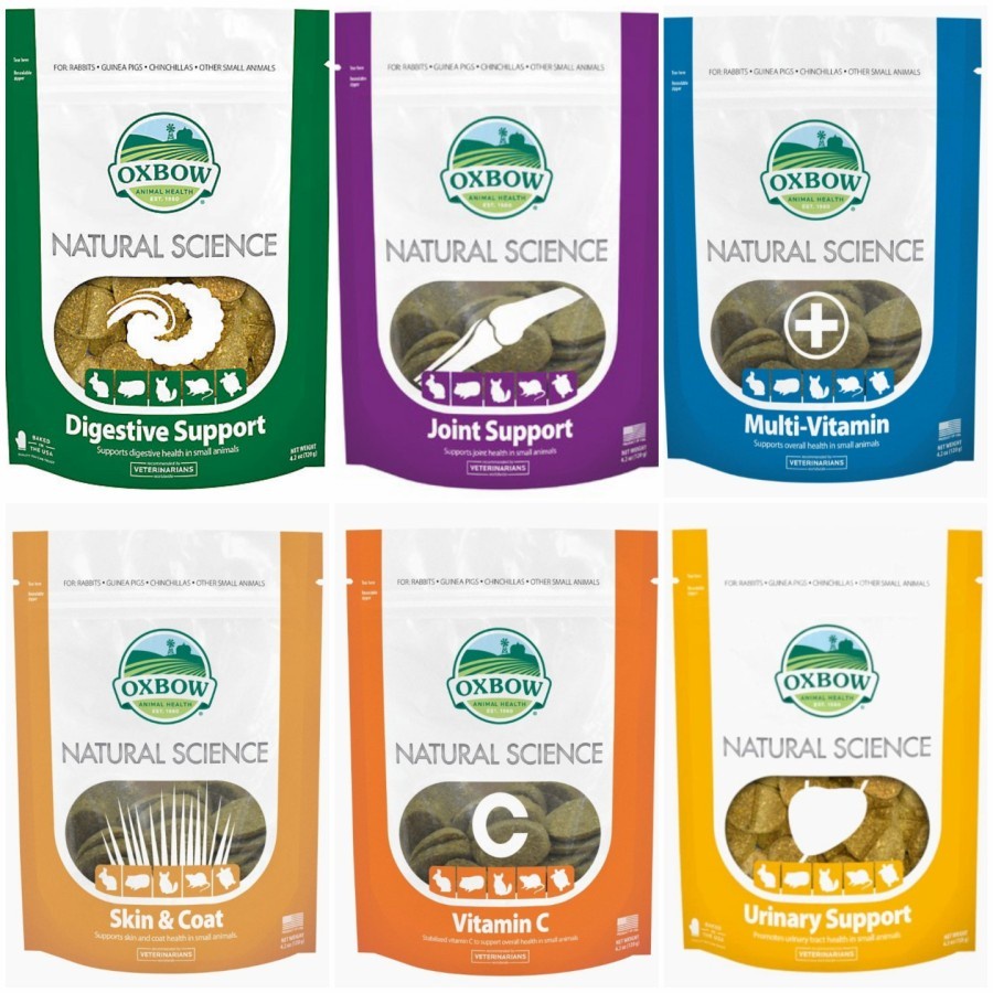 Oxbow Natural Science Vitamin Rabbit Digestive Joint Skin Urine Vitamin