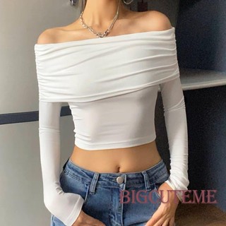 White off shoulder crop top outfit sales